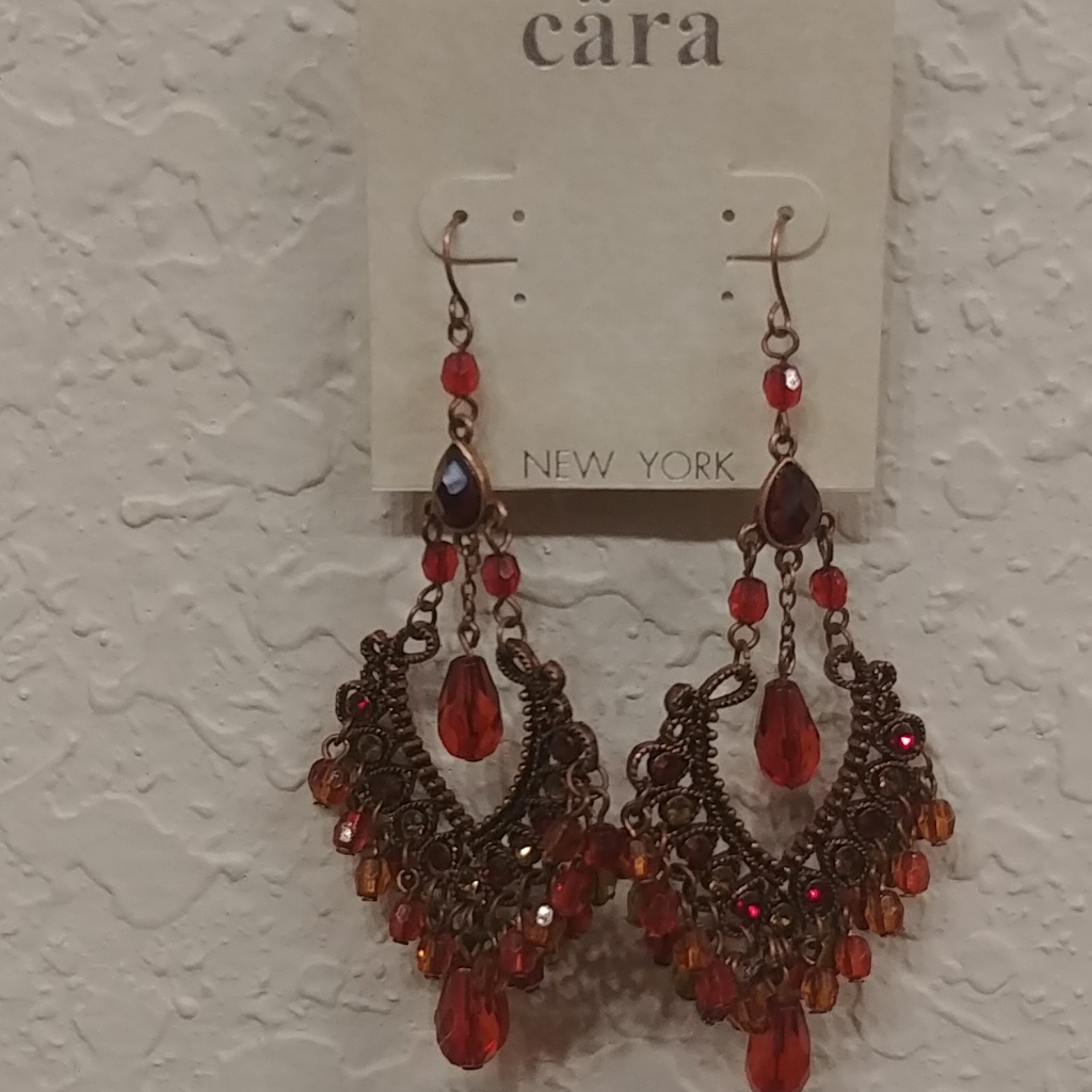Beautiful Chandelier Dangle Earrings By Cara